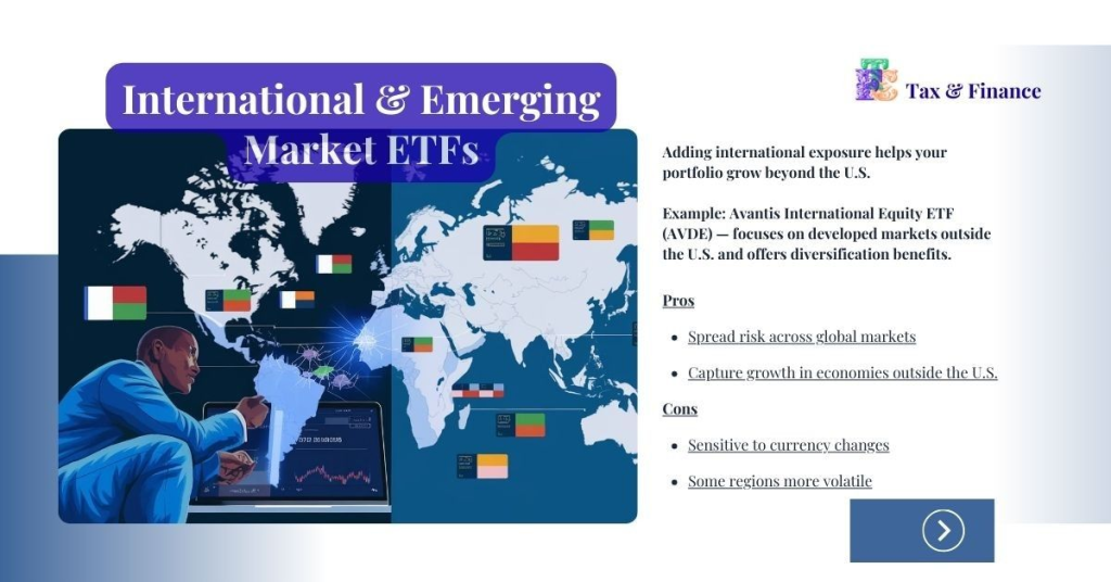International & Emerging Market ETFs