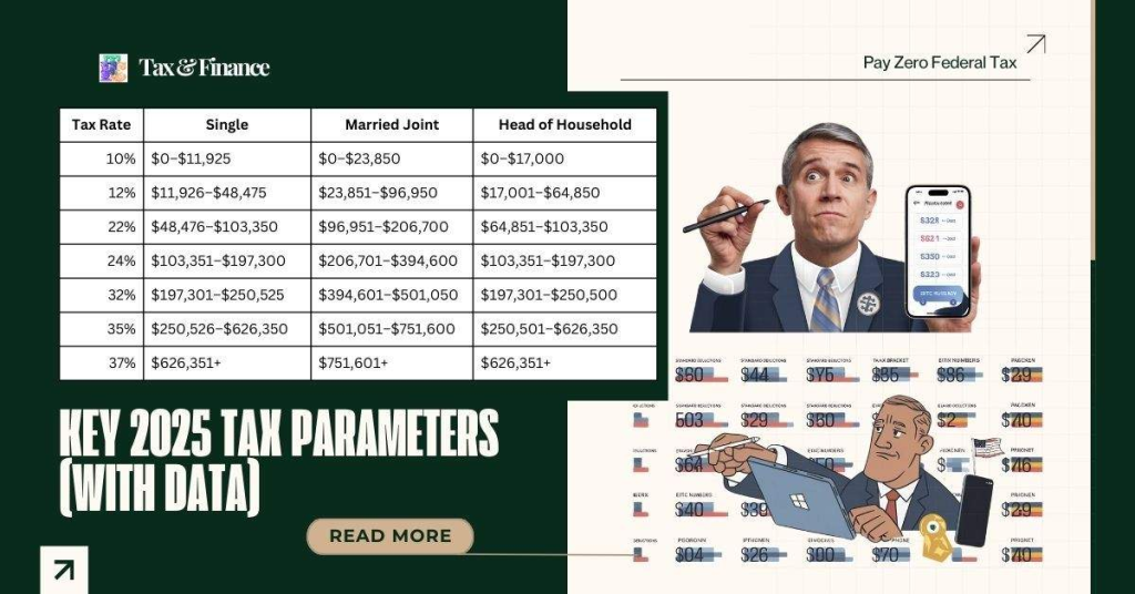 Key 2025 Tax Parameters (With Data)