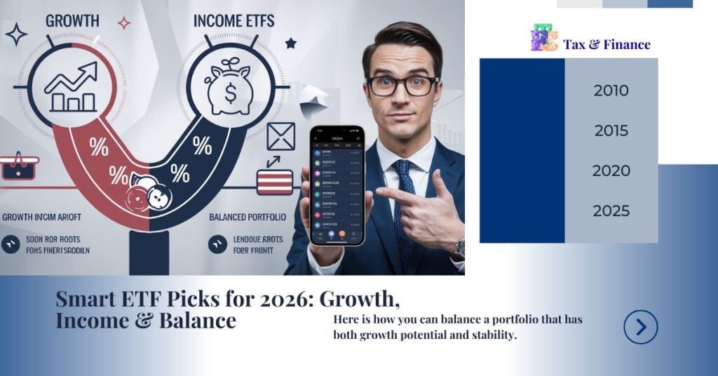 Smart ETF Picks for 2026 - Growth, Income & Balance