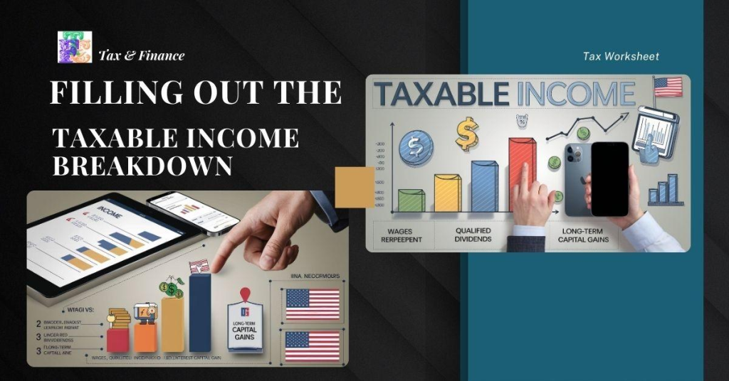 Filling Out the Qualified Dividends & Capital Gain Tax Worksheet