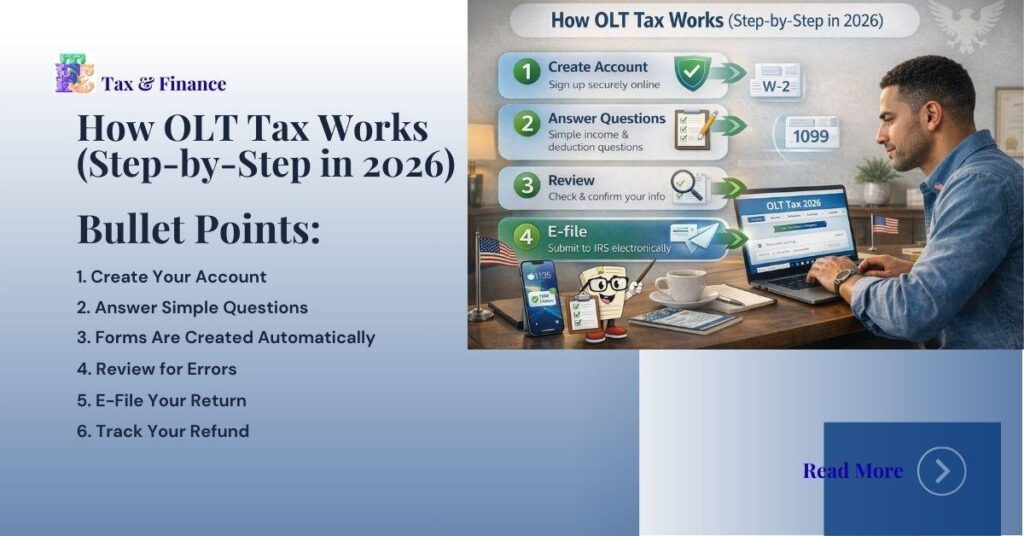 How OLT Tax Works (Step-by-Step in 2026)