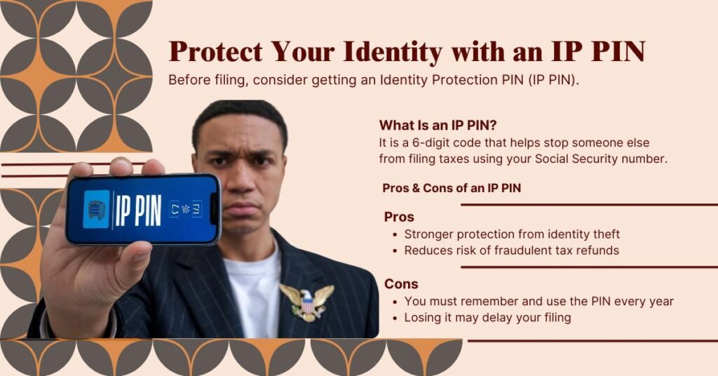 Important Tip — Protect Your Identity with an IP PIN