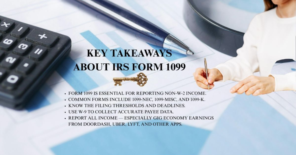 Key Takeaways About IRS Form 1099