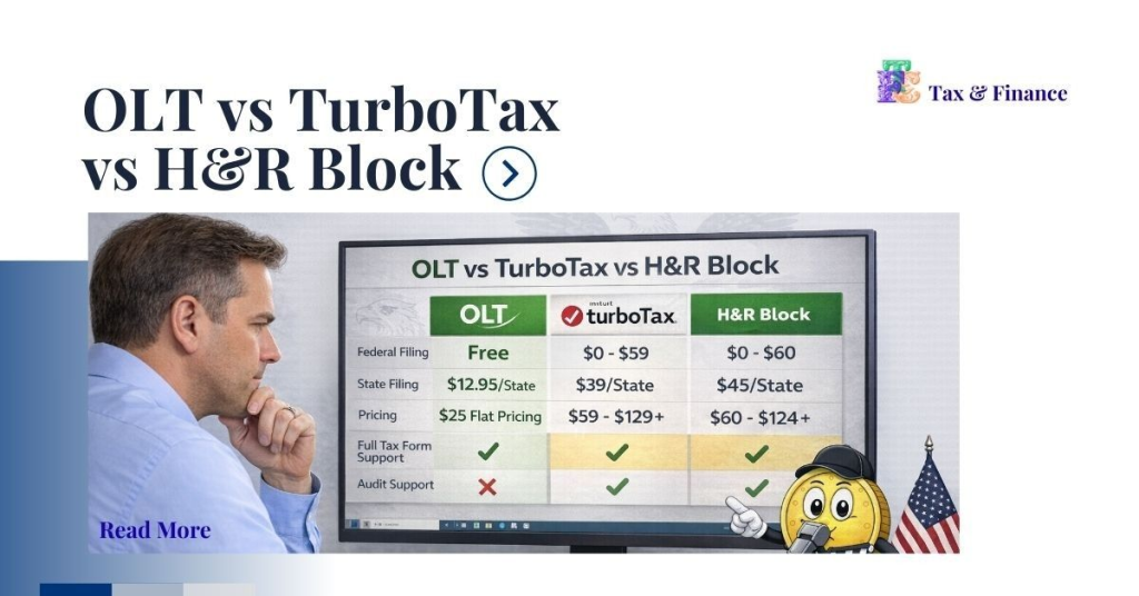 OLT vs TurboTax vs H&R Block