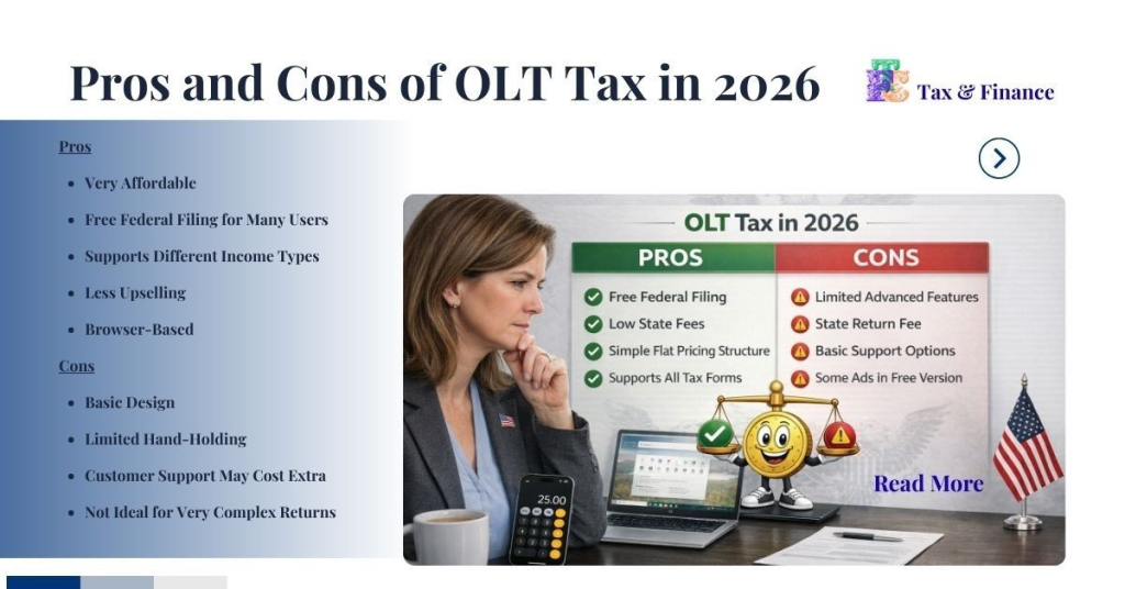 Pros and Cons of OLT Tax in 2026