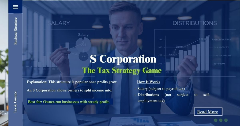 S Corporation - The Tax Strategy Game