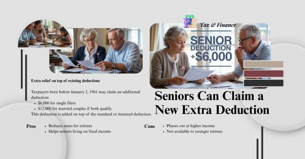 Seniors Can Claim a New Extra Deduction