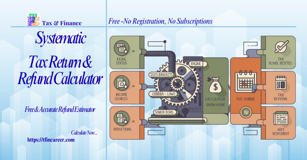 2025 Tax Return Calculator: Free & Accurate Refund Estimator 1 Tax Return & Refund Calculator