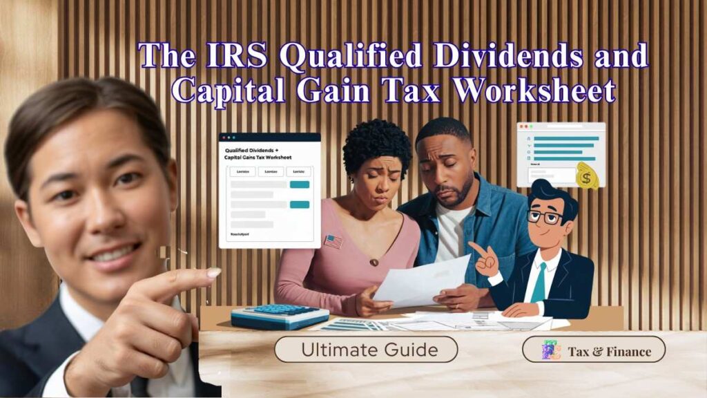 The IRS Qualified Dividends and Capital Gain Tax Worksheet