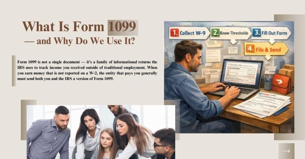 What Is Form 1099 — and Why Do We Use It
