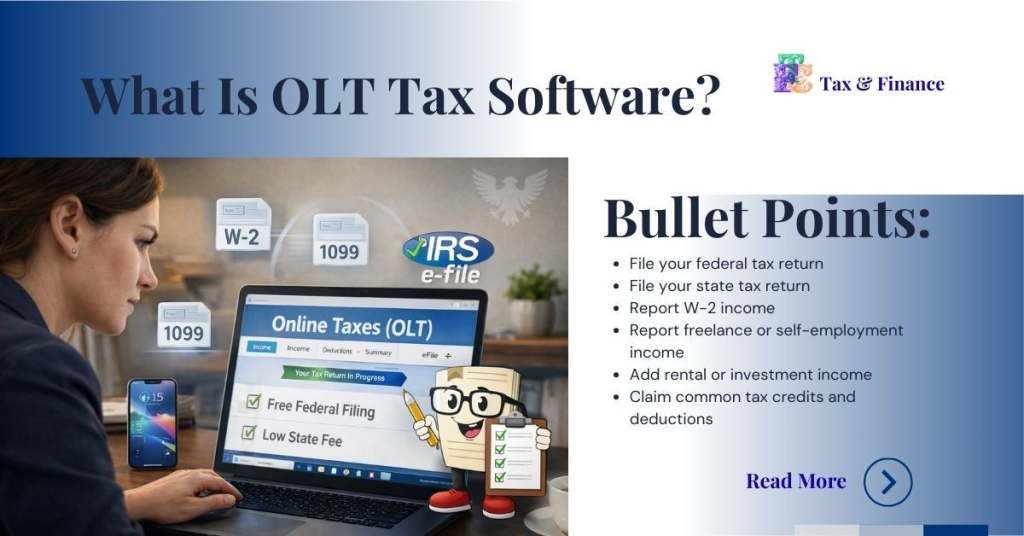 What Is OLT Tax Software