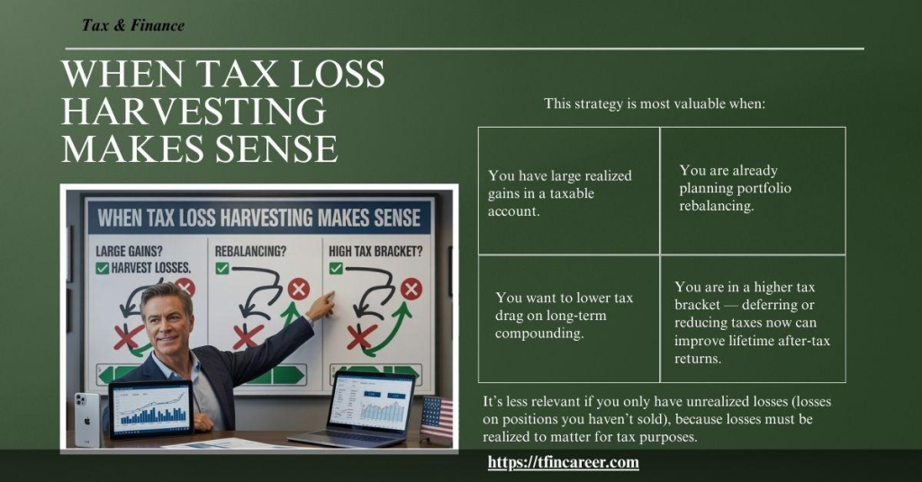 When Tax Loss Harvesting Makes Sense