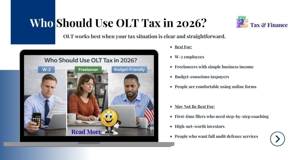 Who Should Use OLT Tax in 2026
