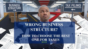 Wrong Business Structure - How to Choose the Best One for Taxes