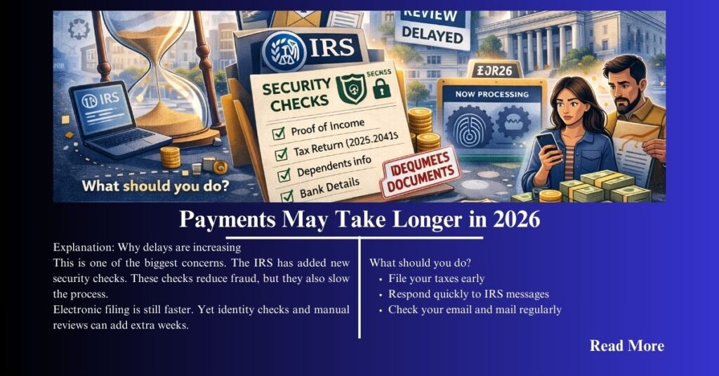 Payments May Take Longer in 2026
