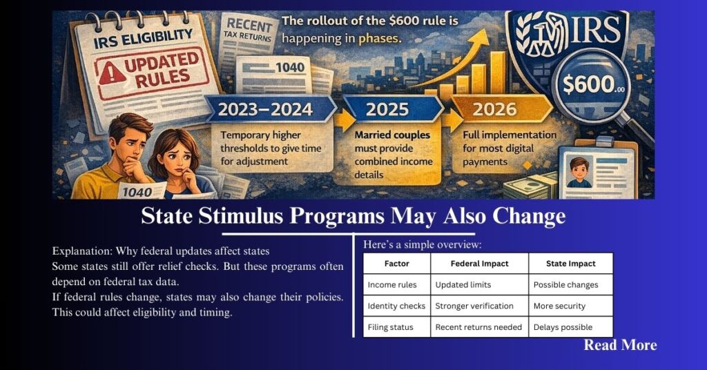 State Stimulus Programs May Also Change