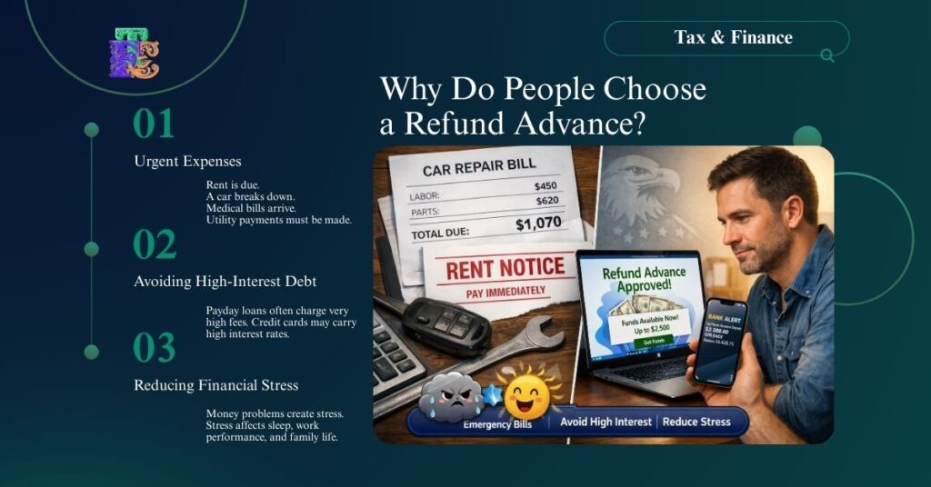 Why Do People Choose a Refund Advance