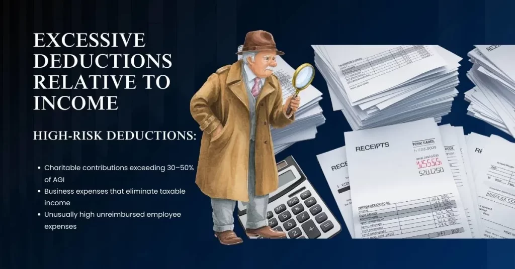 Excessive Deductions Relative to Income