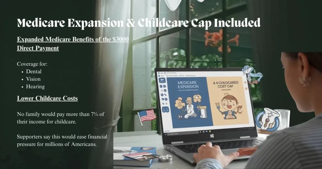 Medicare Expansion & Childcare Cap Included