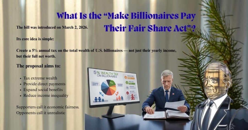What Is the “Make Billionaires Pay Their Fair Share Act”
