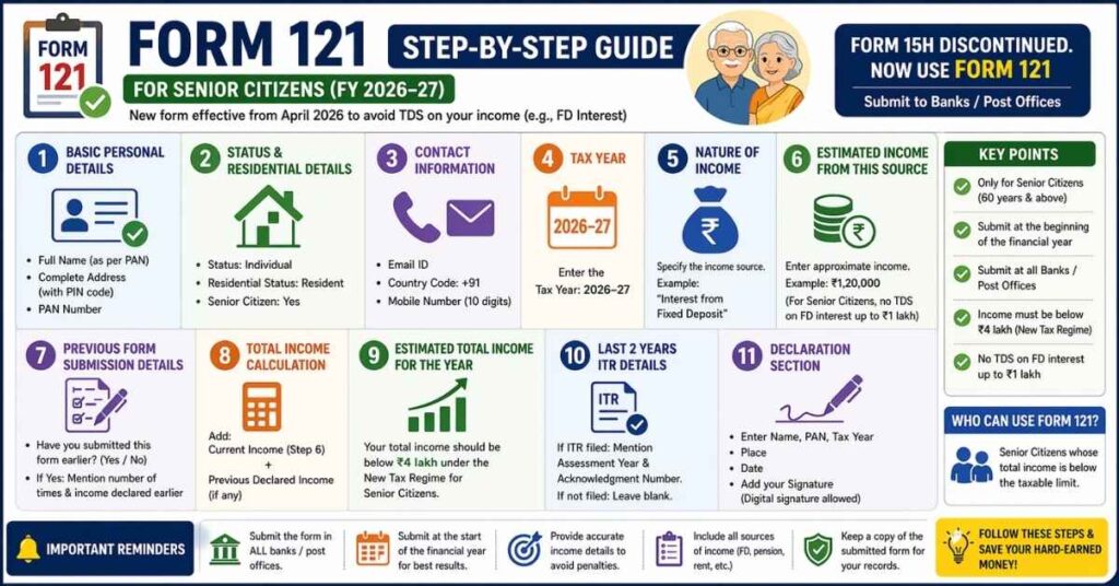 Step-by-Step Guide to Fill Form 121