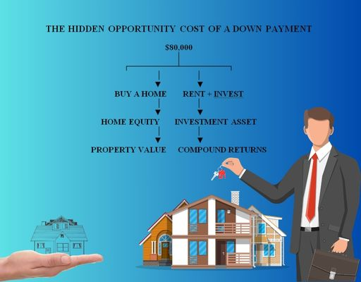 The Opportunity Cost of the Down Payment