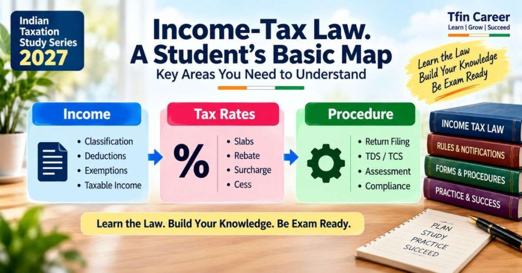 Indian Income Tax Basics 2027: Complete Guide for Students & Taxpayers 5 Income Tax Law - A student's Basic Map