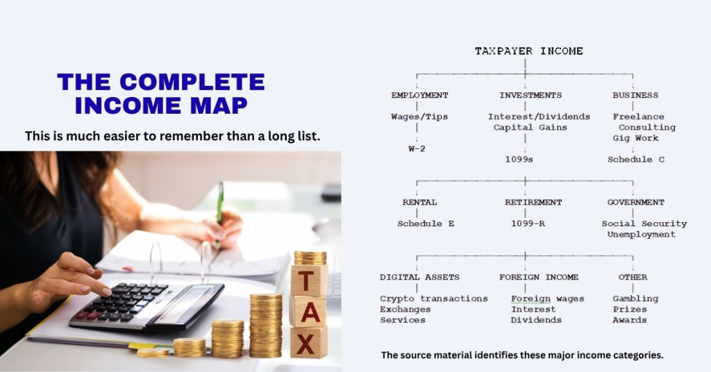 THE COMPLETE INCOME MAP