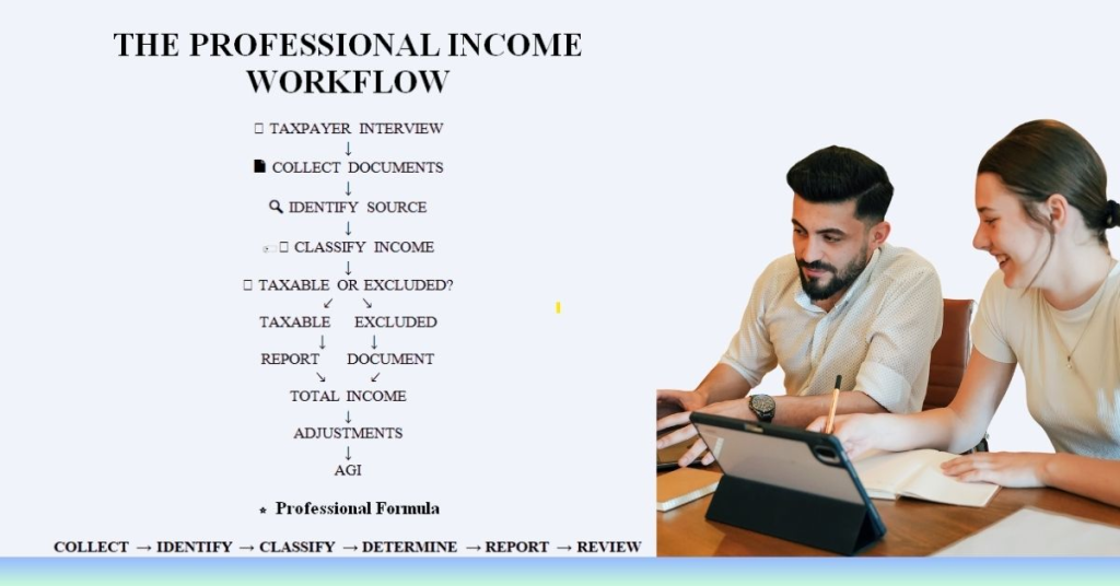 THE PROFESSIONAL INCOME WORKFLOW