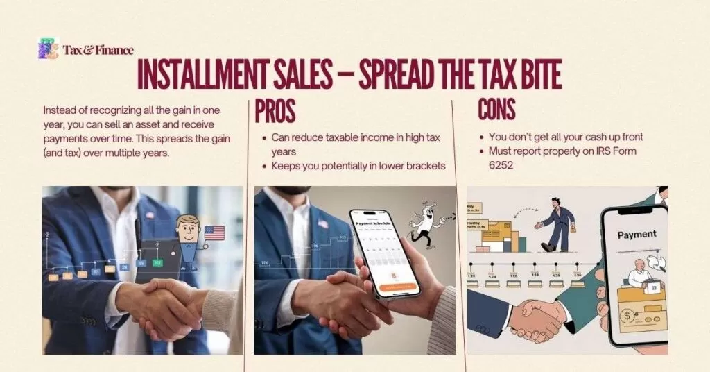 Installment Sales — Spread the Tax Bite